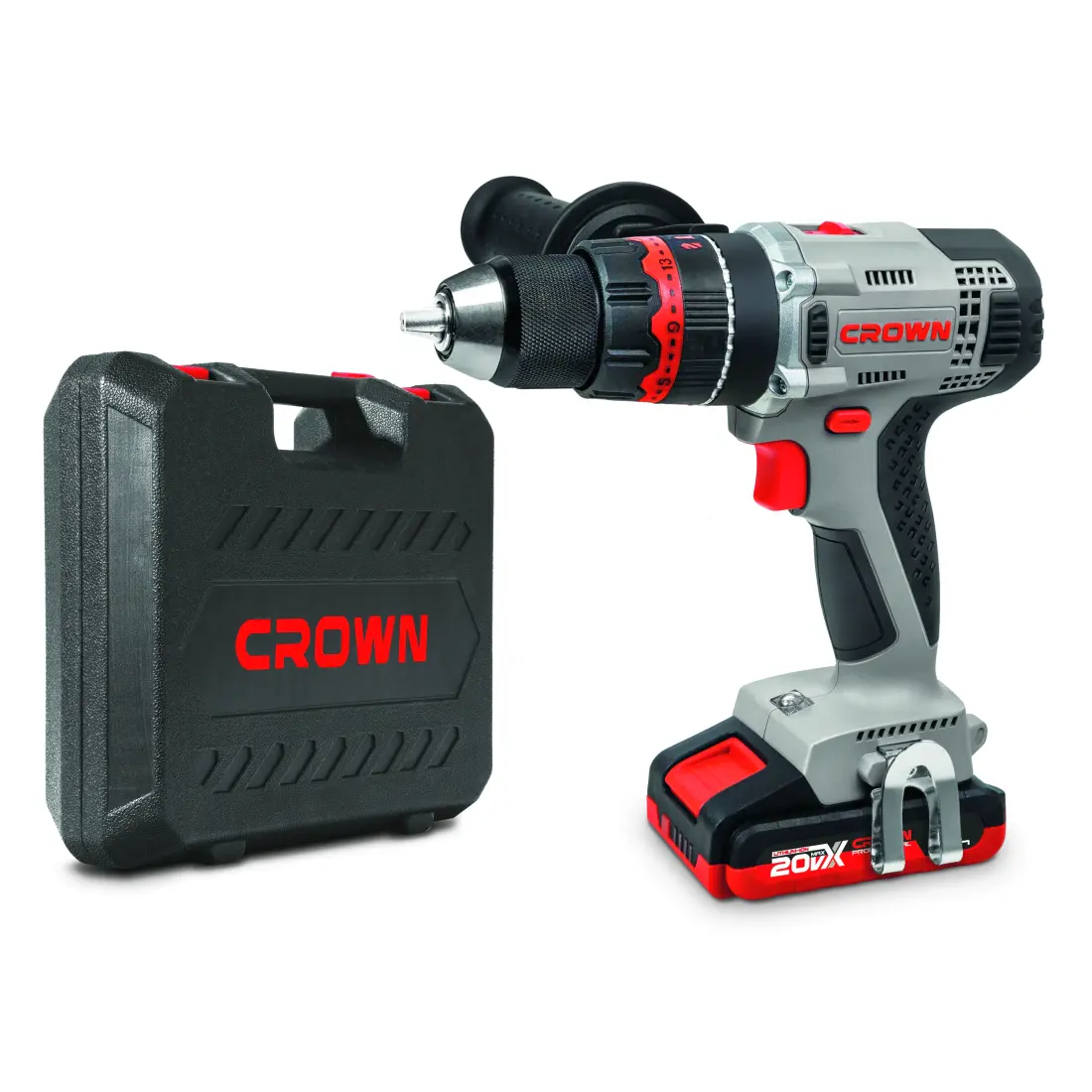 Crown Безжичен Ударен Одвртувач 20v-2ah Ct21075hmx-2 Bmc